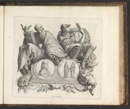 Portrait of Marco Barbarigo and the personifications of Deliberation and Prudence
