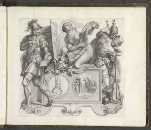 Portrait of Marcantonio Barbarigo and the personification of God's Grace