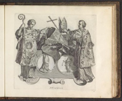 Portrait of Angelo Barbarigo and two deacons