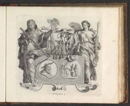 Portrait of Angelo Barbarigo and the personifications of Religion and Impartiality