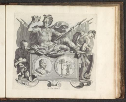 Portrait of Nicolo Barbarigo and the personification of Military Victory