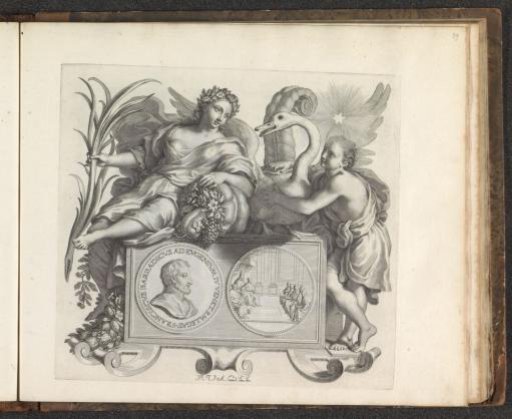 Portrait of Francesco Barbarigo and the personifications of Prosperity and Good Stars