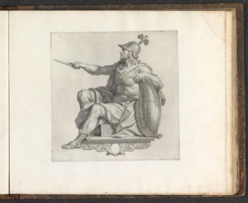 Personification of the Declaration of War