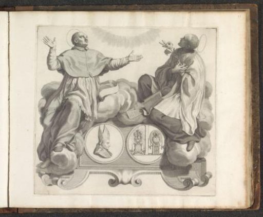 Portrait of a Member of the Barbarigo Family with Two Clerics