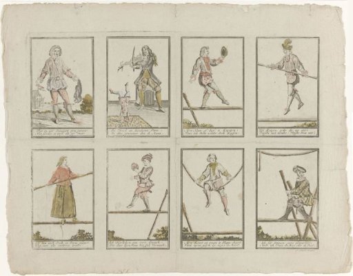 Eight scenes with craftsmen