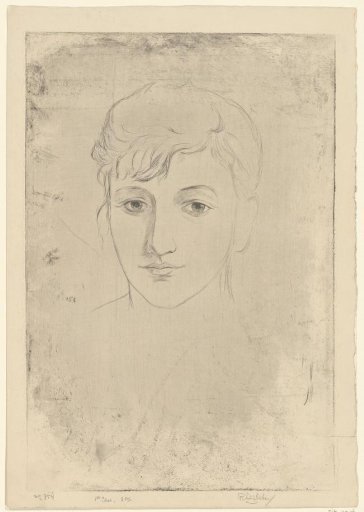 Portrait of a young woman