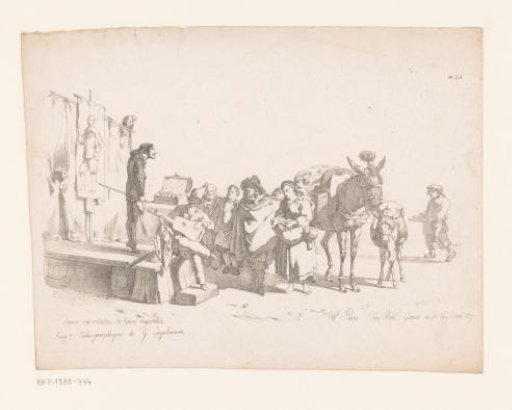 Fairground Artists with Audience