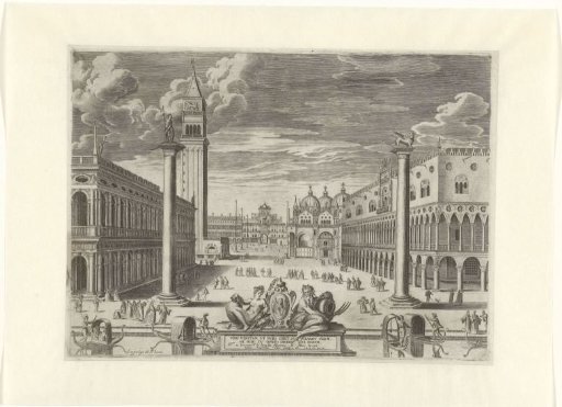 View of the Piazzetta in Venice, 1585