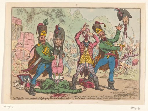 Austrian treatment of the French envoys, 1799