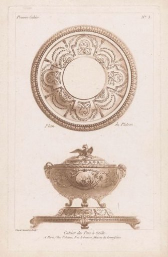 Tureen with Ram's Heads and an Eagle