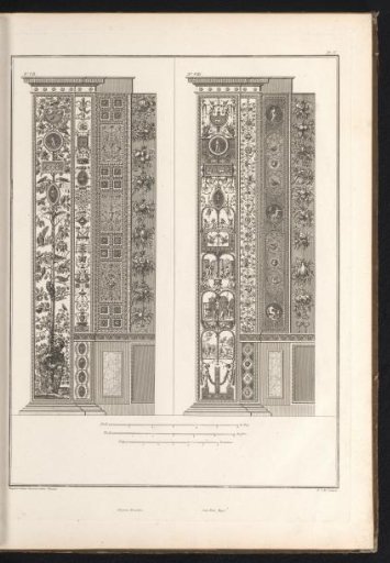 Wall decorations in the Loggia of Raphael in the Vatican