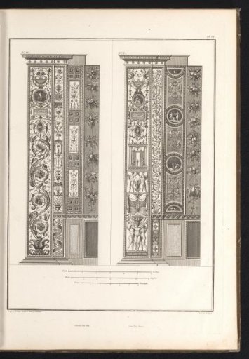 Wall decorations in the Loggia of Raphael in the Vatican