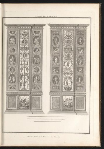 Wall decorations in the Loggia of Raphael in the Vatican