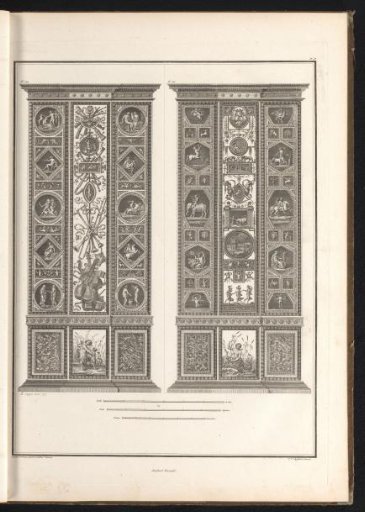 Wall decorations in the Loggia of Raphael in the Vatican