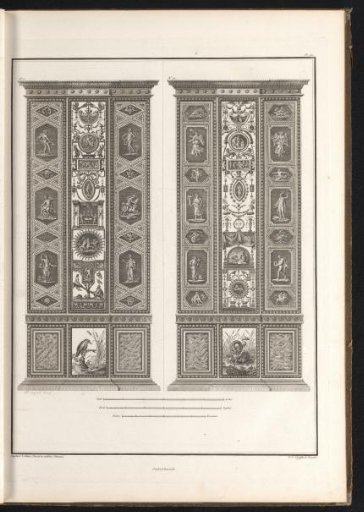 Wall decorations in the Loggia of Raphael in the Vatican