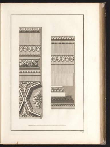 Designs for architectural ornamental borders