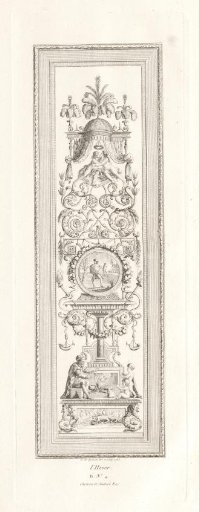 Wall panel with winter theme