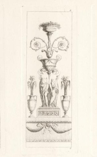 Ornamental vase with two female figures