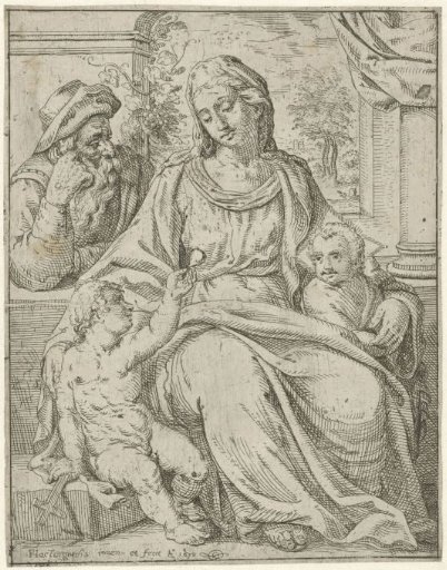Holy Family with Saint John
