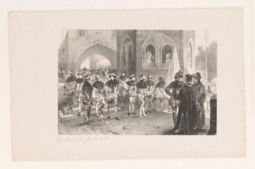 Departure of the archers