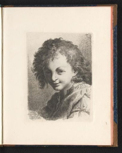 Head of a young man
