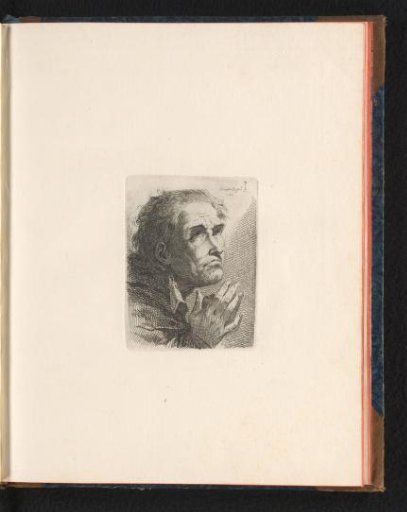 Head of a Man in Prayer