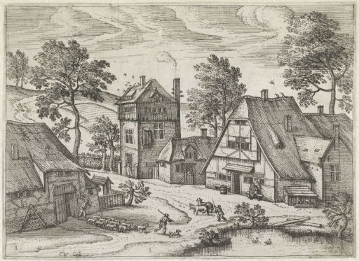 View of a Village