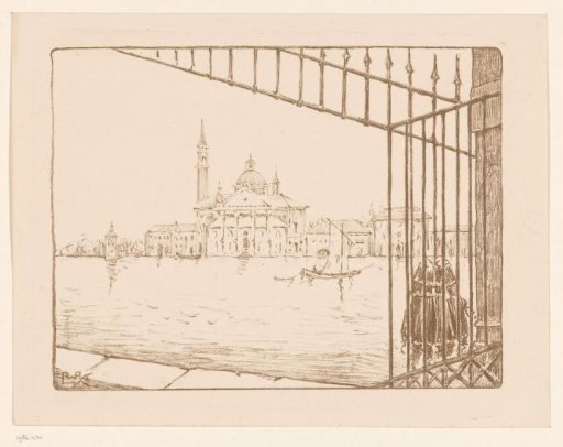 View of Venice with the Chiesa di San Giorgio Maggiore