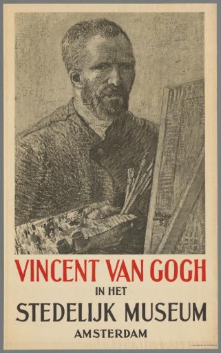 Vincent van Gogh in the Stedelijk Museum Amsterdam