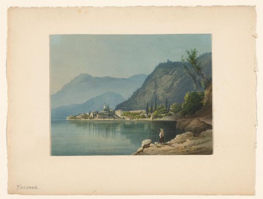 View of Varenna on Lake Como