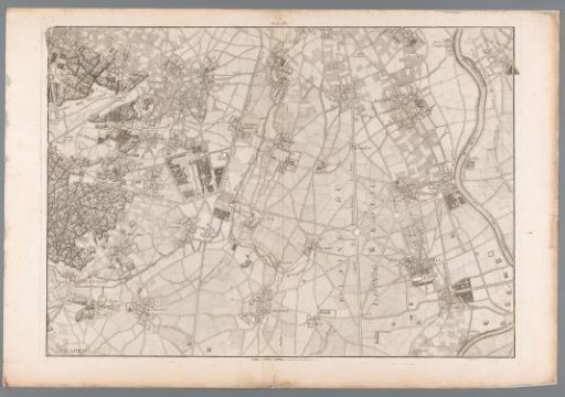 Map of the surroundings of Wissous