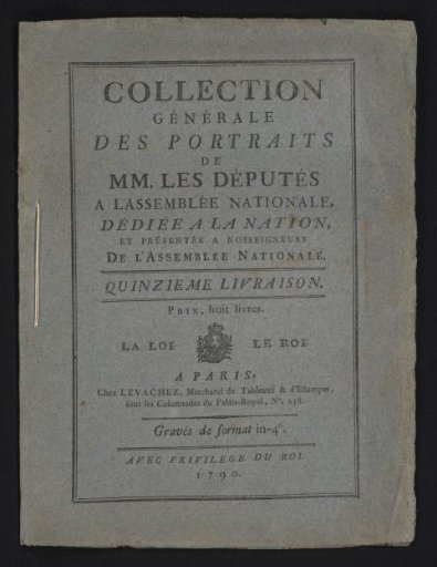 Album with portraits of French politicians