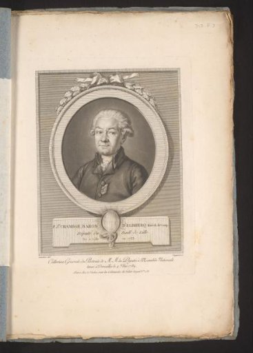 Portrait of Pierre Joseph du Chambge d'Elbhecq