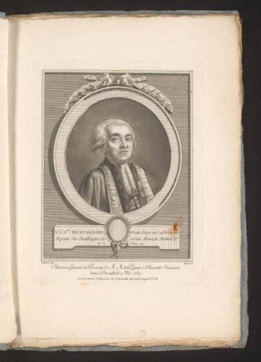 Portrait of Nicolas Louis d'Estagniol