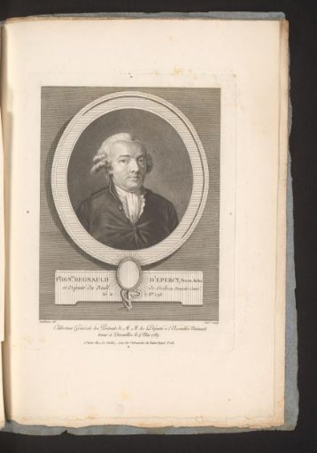 Portrait of Pierre Ignace Regnauld d'Epercy