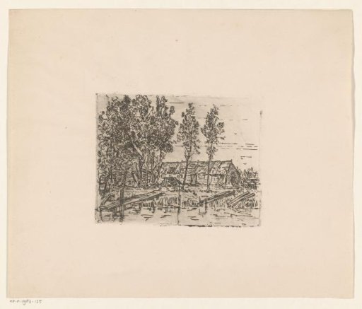 Barn by a ditch