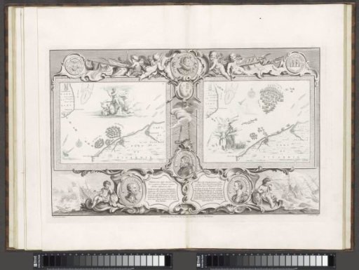 Maps of the Spanish Armada (28 and 31 July 1588)