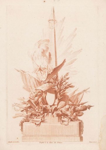 Trophy with weapons