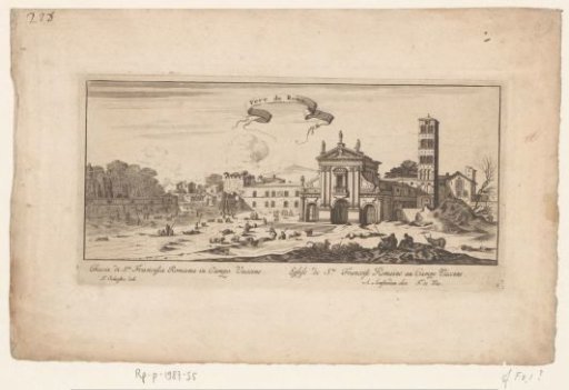 View of Santa Francesca Romana, Rome