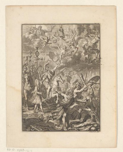 The Army of William III Defeats the Enemies