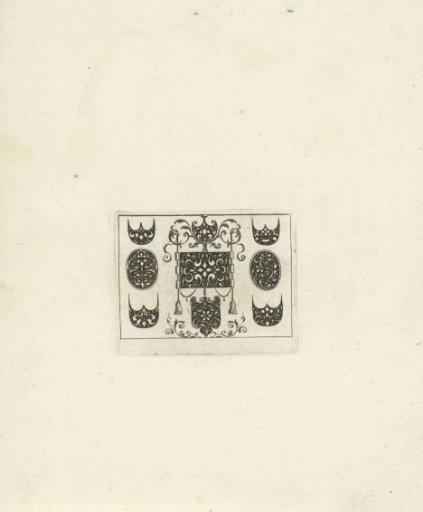 Various figures with grotesques