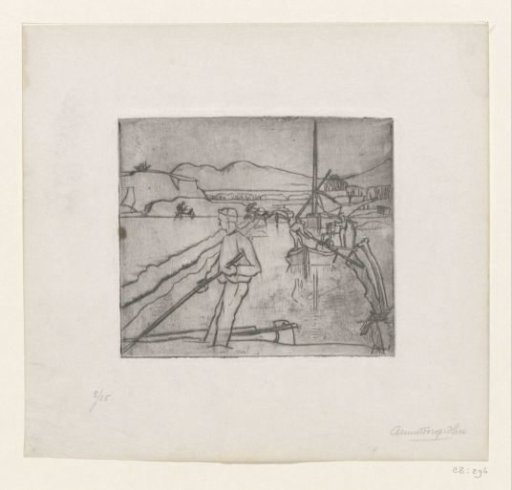 Sand pit at Canal