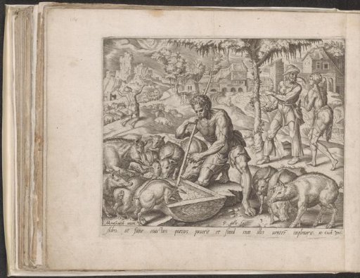 Prodigal Son as a Swineherd