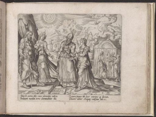 Moses' authority disputed by Miriam and Aaron