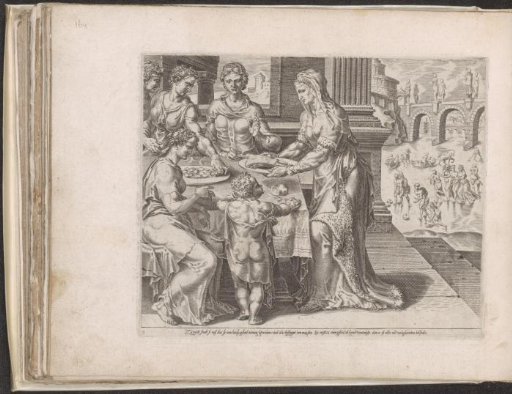 The virtuous woman feeds her family