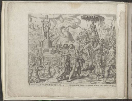 Nebuchadnezzar accuses Shadrach, Meshach, and Abednego