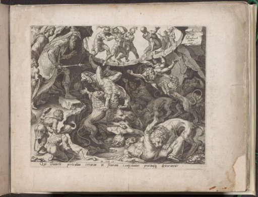 Cyrus Casts Daniel's Accusers into the Lions' Den