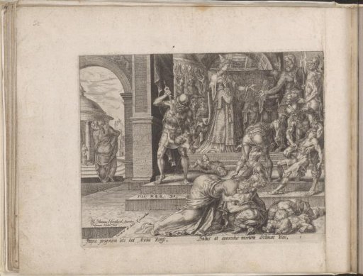 Queen Athaliah has the king's children killed