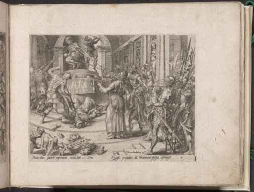Destruction of the temple of Baal
