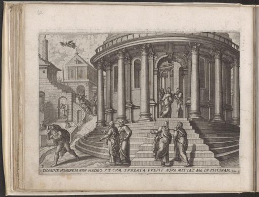 Christ Healing a Man at the Pool of Bethesda